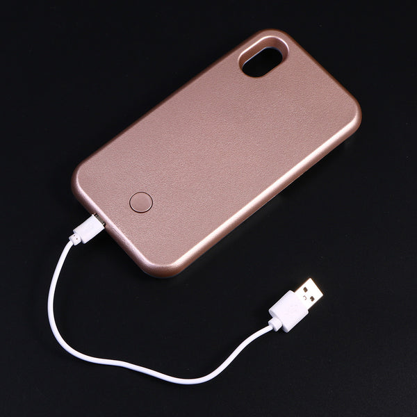 LED Illuminated Selfie Light Cell Phone Case